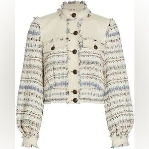 Veronica Beard Darren Tweed Jacket - size 4